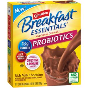 Breakfast Essentials Probiotics Milk Chocolate Drink Mix