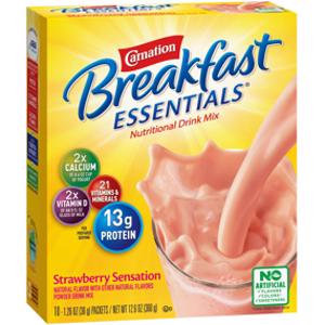 Breakfast Essentials Strawberry Sensation Drink Mix