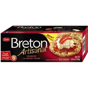 Breton Artisanal Cranberry & Ancient Grains Crackers