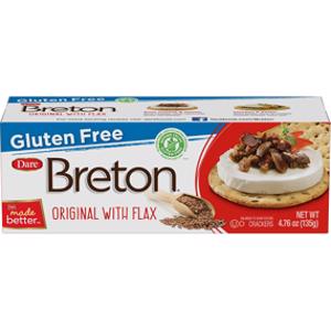 Breton Gluten Free Original Crackers w/ Flax