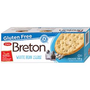 Breton Gluten Free White Bean Crackers