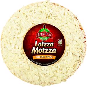 Brew Pub Lotzza Motzza Cheese Pizza