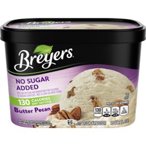 Breyers No Sugar Added Butter Pecan Ice Cream