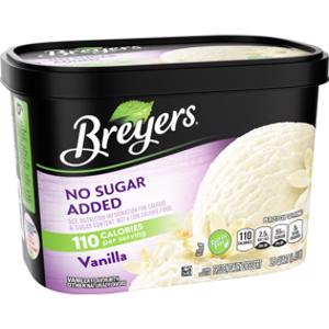 Breyers No Sugar Added Vanilla Ice Cream