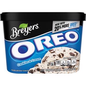 Breyers Oreo Cookies & Cream Ice Cream