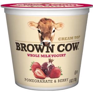 Brown Cow Pomegranate & Berry Whole Milk Yogurt