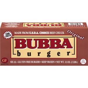 Bubba Burger Beef Chuck Burger
