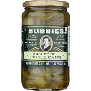 Bubbies Kosher Dill Pickle Chips