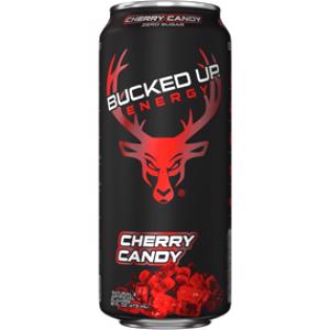 Bucked Up Energy Drink Cherry Candy