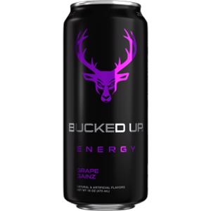 Bucked Up Energy Drink Grape Gainz