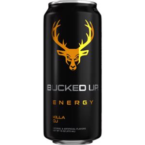 Bucked Up Energy Drink Killa OJ