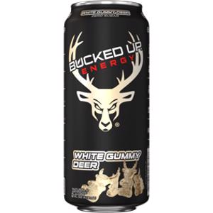Bucked Up Energy Drink White Gummy Deer