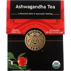 Buddha Teas Organic Ashwaghanda Herbal Tea