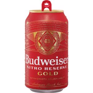 Budweiser Nitro Reserve Gold Lager