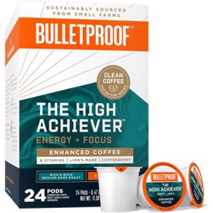 Bulletproof The High Achiever Enhanced Coffee Pods