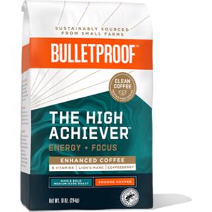 Bulletproof The High Achiever Enhanced Ground Coffee