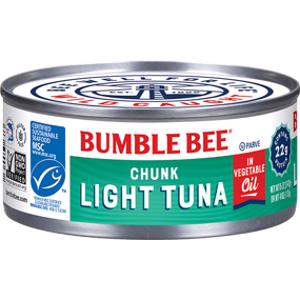 Bumble Bee Chunk Light Tuna In Oil