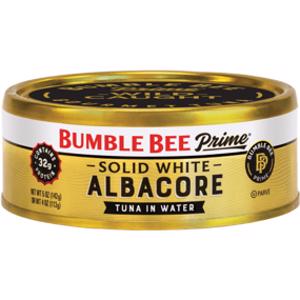 Bumble Bee Prime Solid White Albacore In Water