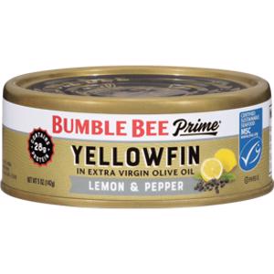 Bumble Bee Prime Yellowfin Lemon & Pepper in Olive Oil