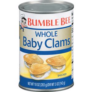 Bumble Bee Whole Baby Clams