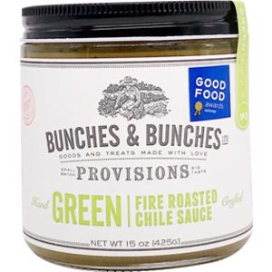 Bunches & Bunches Fire Roasted Green Chile Sauce