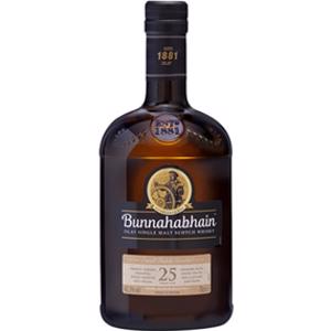 Bunnahabhain Islay Single Malt 25 Year Whiskey