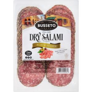 Busseto Black Pepper Italian Dry Salami