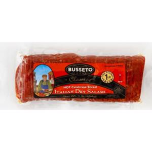 Busseto Hot Calabrese Italian Dry Salami