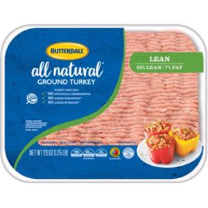 Butterball All Natural 93/7 Ground Turkey