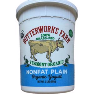 Butterworks Farm Plain Nonfat Yogurt