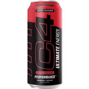 C4 Fruit Punch Zero Ultimate Energy Drink