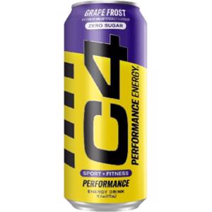 C4 Grape Frost Zero Energy Drink