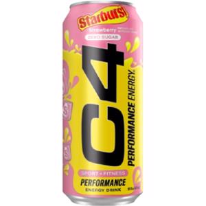 C4 Strawberry Starburst Zero Energy Drink