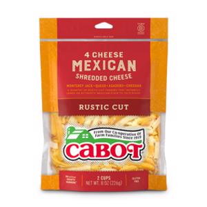 Cabot 4 Cheese Mexican Shredded Cheese