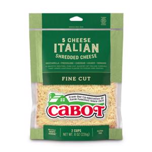 Cabot 5 Cheese Italian Shredded Cheese