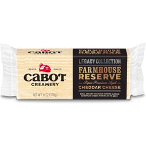 Cabot Creamery Farmhouse Reserve Cheddar Cheese