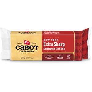 Cabot Creamery New York Extra Sharp Yellow Cheddar Cheese