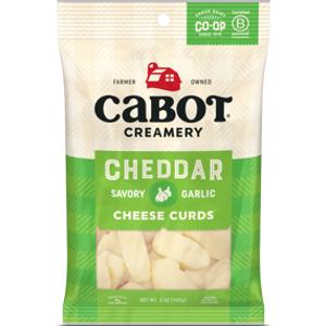 Cabot Creamery Savory Garlic Cheddar Cheese Curds