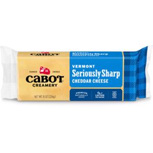 Cabot Creamery Seriously Sharp Yellow Cheddar Cheese