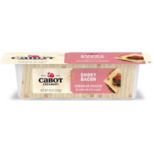Cabot Creamery Smoky Bacon Cheddar Cheese Cracker Cut
