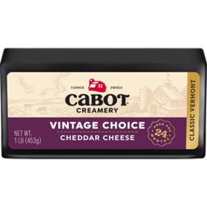 Cabot Creamery Vintage Choice Cheddar Cheese