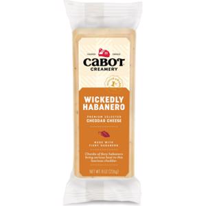 Cabot Creamery Wickedly Habanero Cheddar Cheese