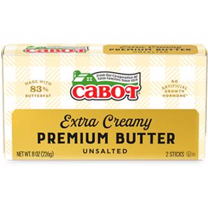 Cabot Extra Creamy Premium Unsalted Butter