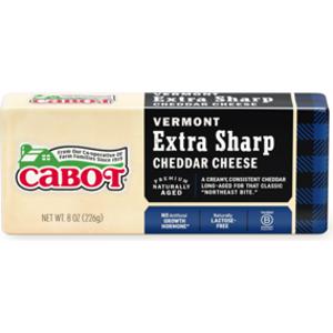 Cabot Extra Sharp Cheddar Cheese