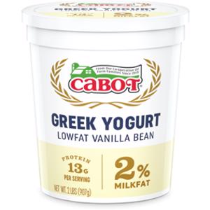 Cabot Lowfat Vanilla Bean Greek Yogurt
