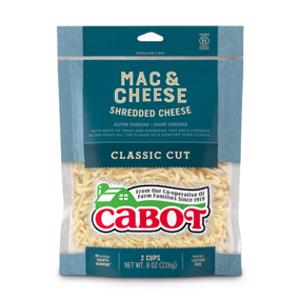 Cabot Mac & Cheese Shredded Cheddar Cheese