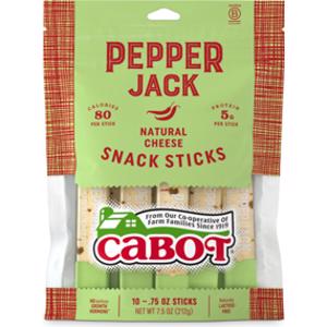 Cabot Pepper Jack Cheese Sticks