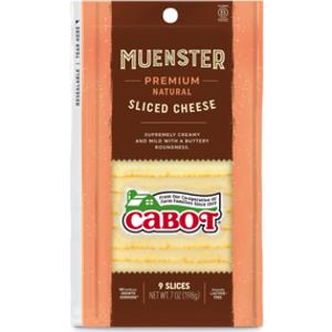 Cabot Sliced Muenster Cheese