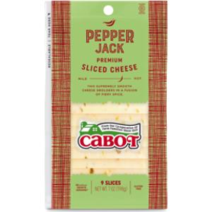 Cabot Sliced Pepper Jack Cheese