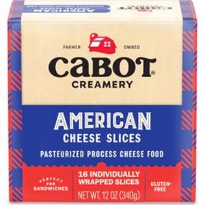 Cabot Creamery White American Cheese Slices